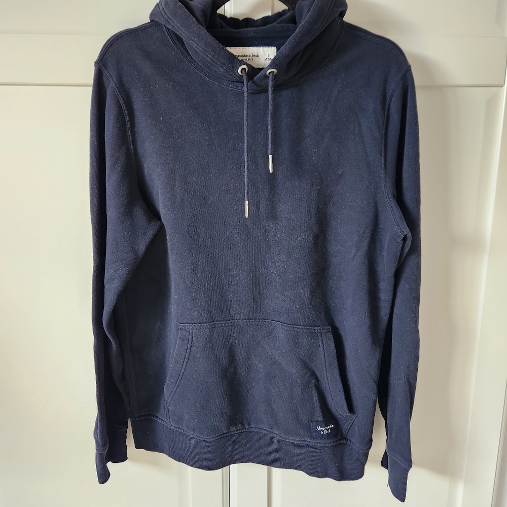 ABERCROMBIE & FITCH Blue navy hoodie Size S